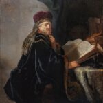 Rembrandt: A Scholar in His Study (1634)