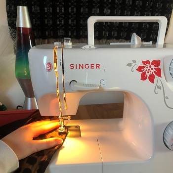 Megan's sewing machine
