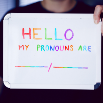 My pronouns are as unique and personal to me as my name
