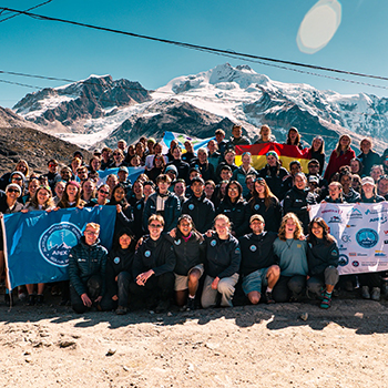 4,750 metres outside my comfort zone, having the time of my life