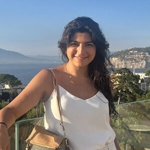 Photo of Mona smiling at camera