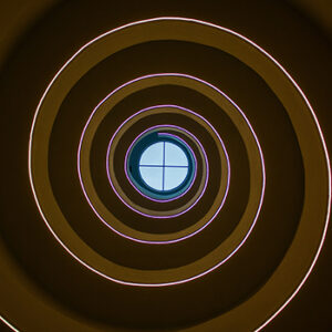 Abstract spiral shape