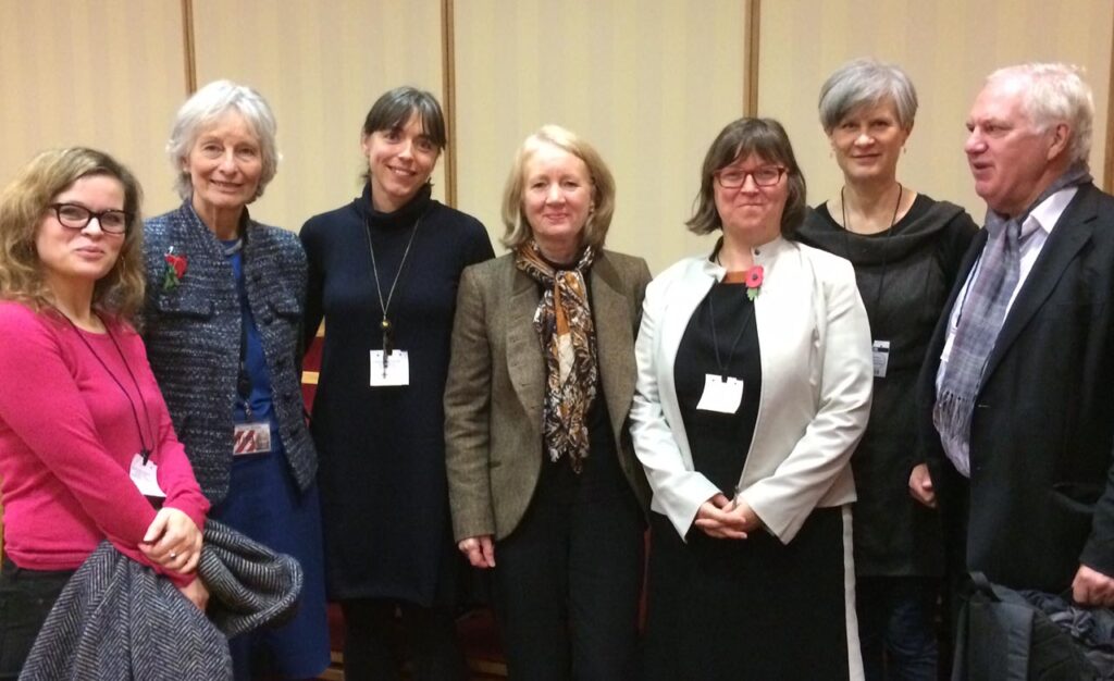 Photo of speakers at the House of Lords