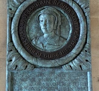 Mary of Guise plaque