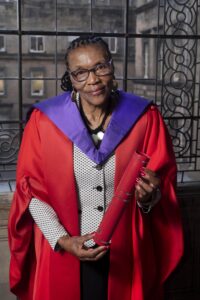 Esther Mombo with Doctorate 