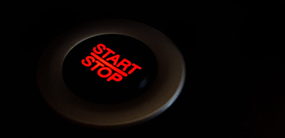 Car start-stop button