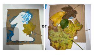 leaf rubbing
