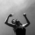 A dancing woman.