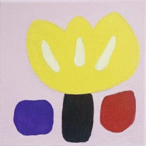 Simple multicolor flowers