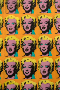 Detail Andy Warhol's Marilyn's Diptich (1962)