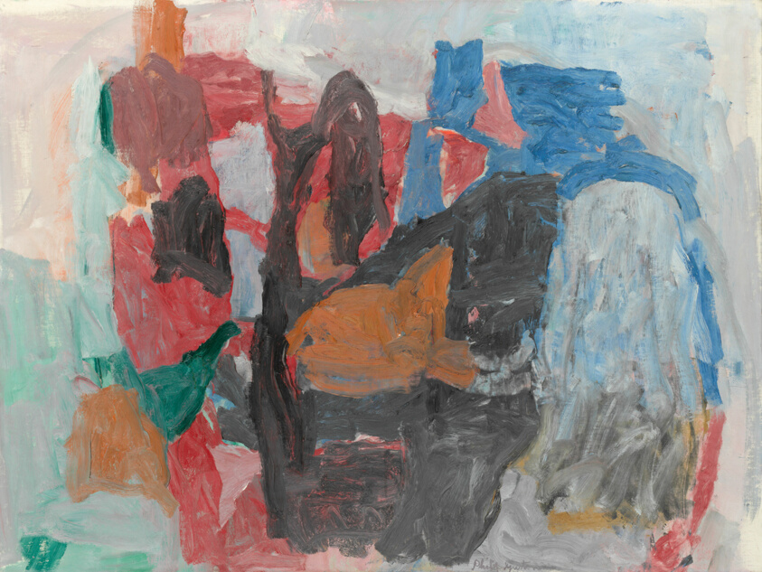 Colour painting expresses emotion