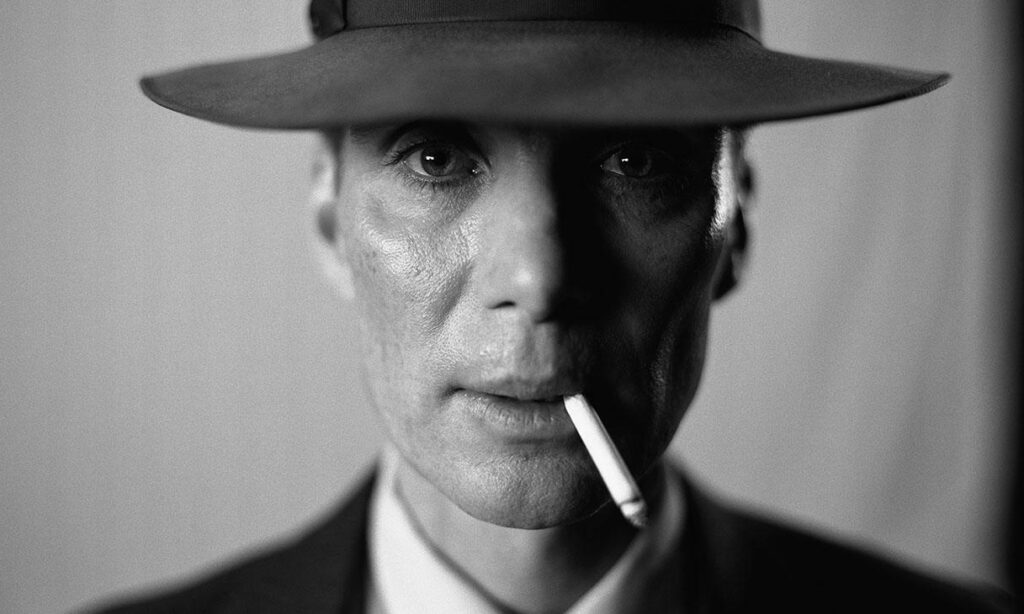 This is a still from the movie Oppenheimer.