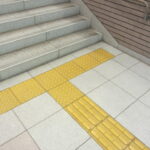 sidewalk for the blind