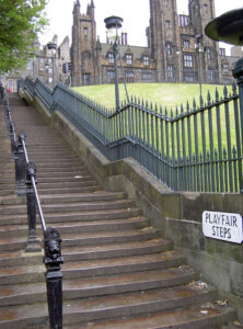 The Playfair Steps in Edinburgh