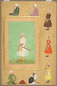'Portrait of Asaf Khan'. From the Late Shah Jahan Album, c. 1653. The Cleveland Museum of Art. 
