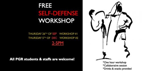 My experience of organising a self-defense workshop for PGR students ...