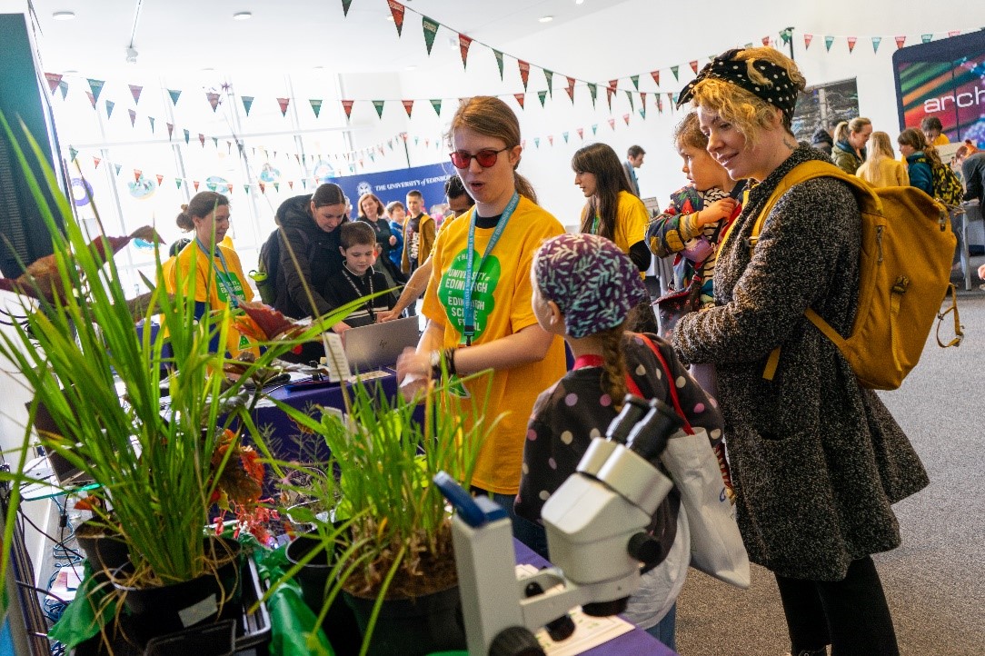 The University of Edinburgh at Edinburgh Science Festival