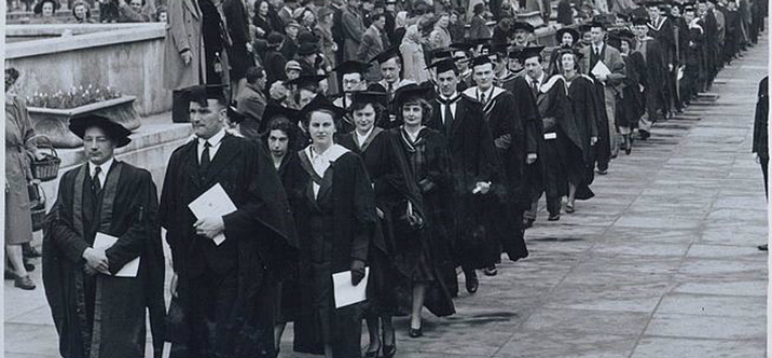 Nottingham Graduation 1950's