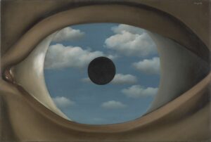 'The False Mirror', René Magritte, 1928