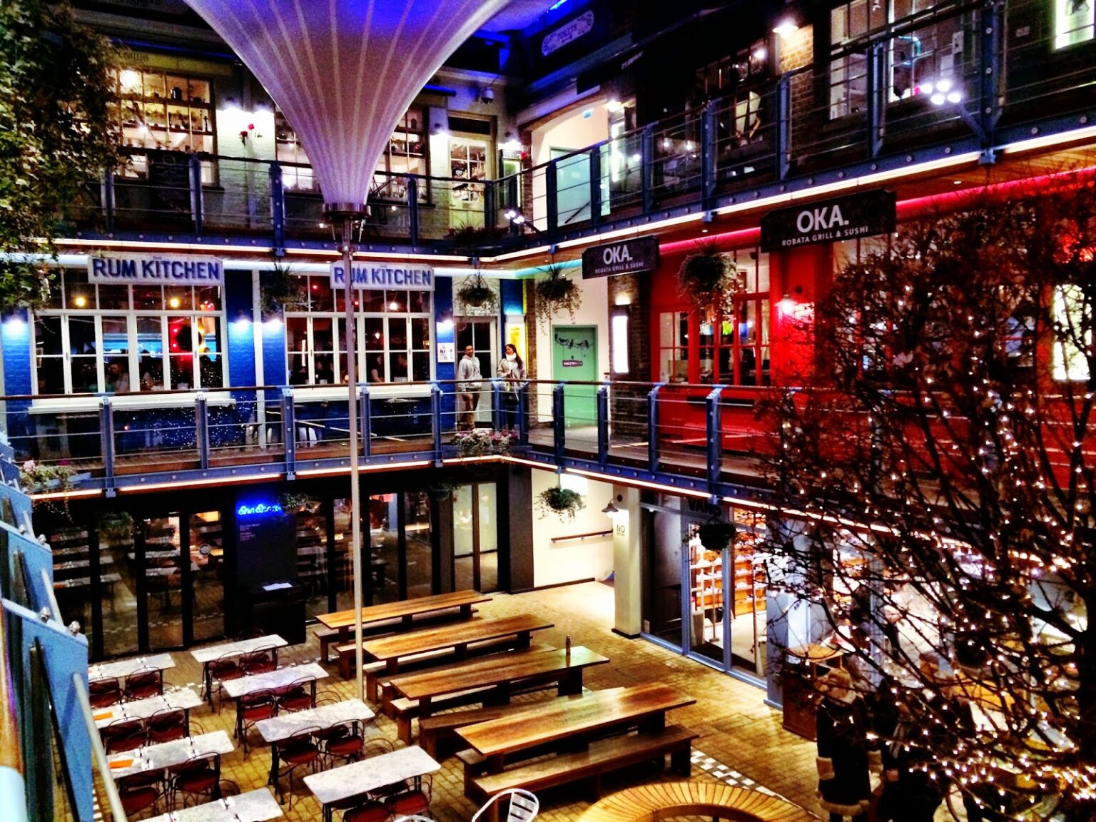 Kingly Court, Soho, London. Holly McIntyre / Interior Design 4B