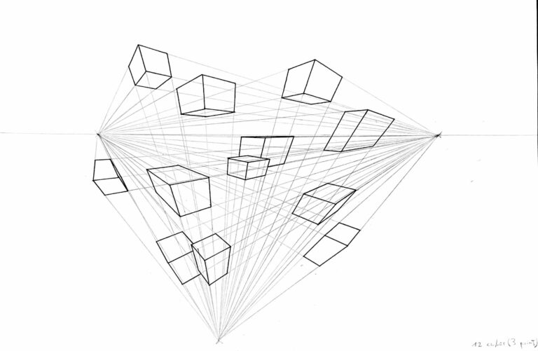 Cuboids in Space – ILA 3 : Perspective Drawing – Quentin's Hopefully ...