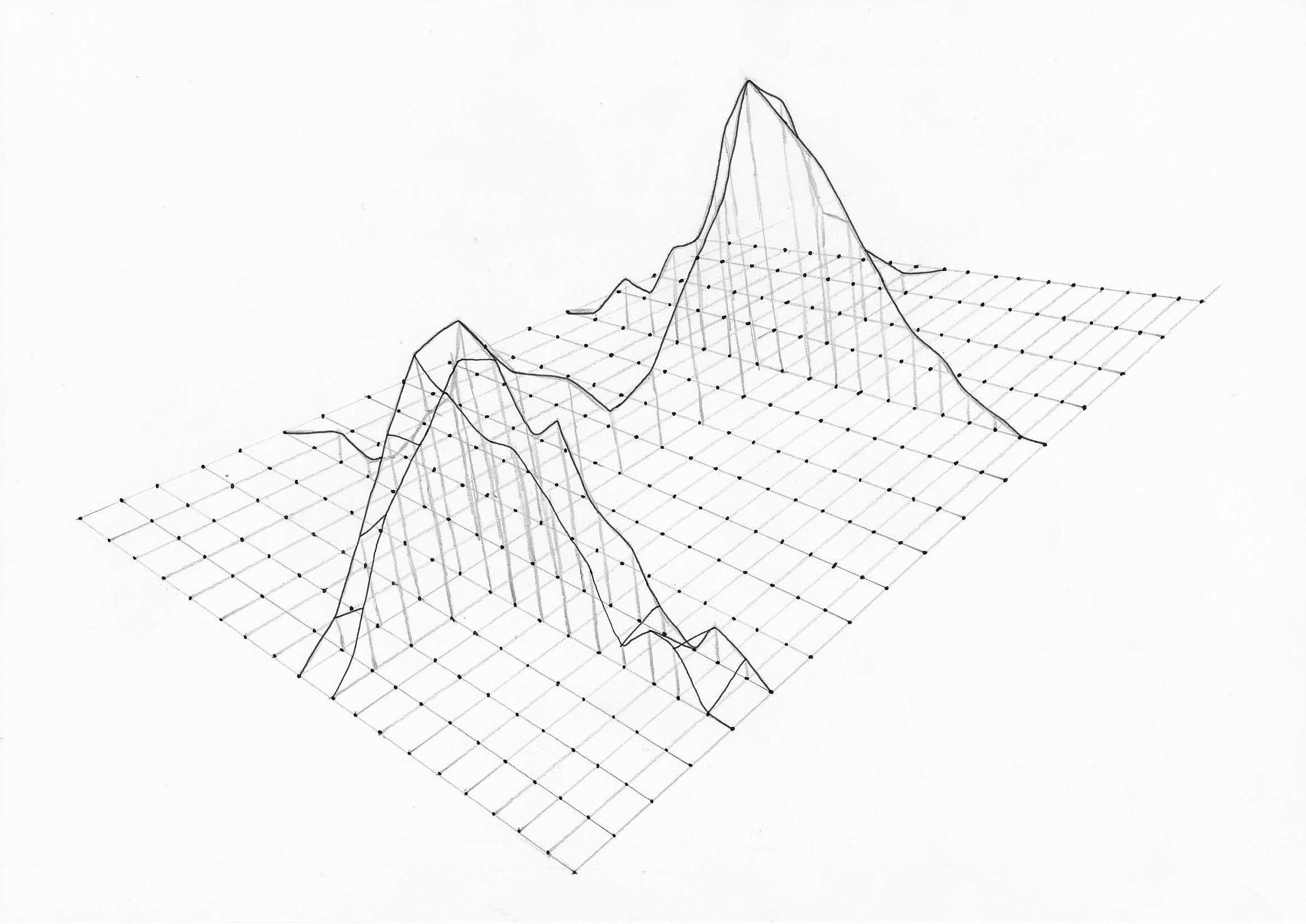 Landscape Using The Grid Method : Week 8 Drawing Challenge Quentin #39 s