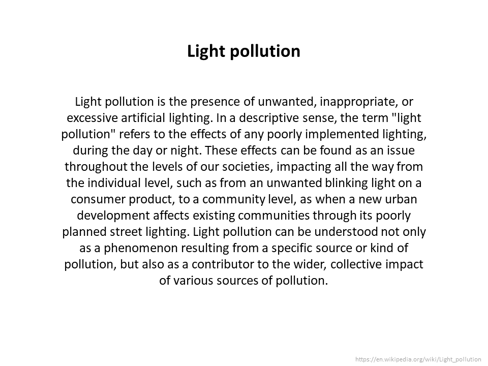 How to Reduce Light Pollution With Street Light Design?