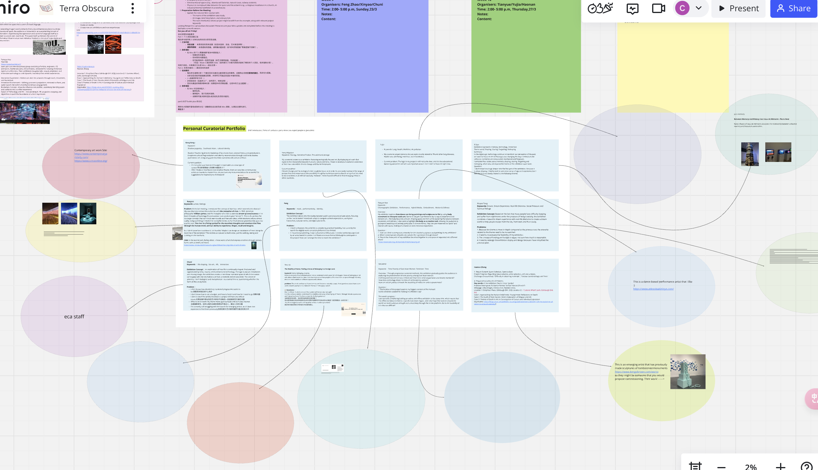 Part 1: Individual Project Updates (1h)