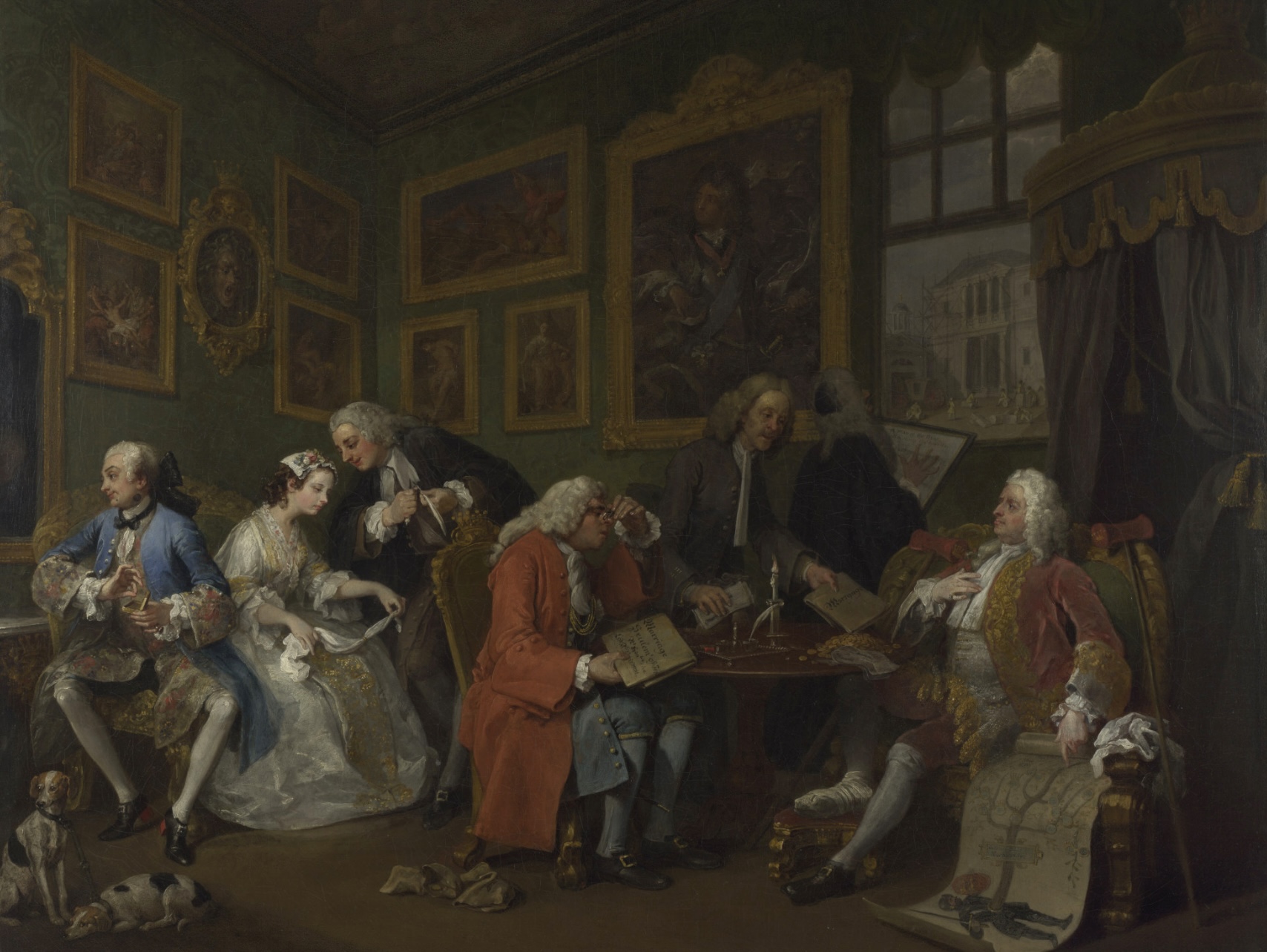 Marriage A-la-Mode:Catalogue entry, William Hogarth