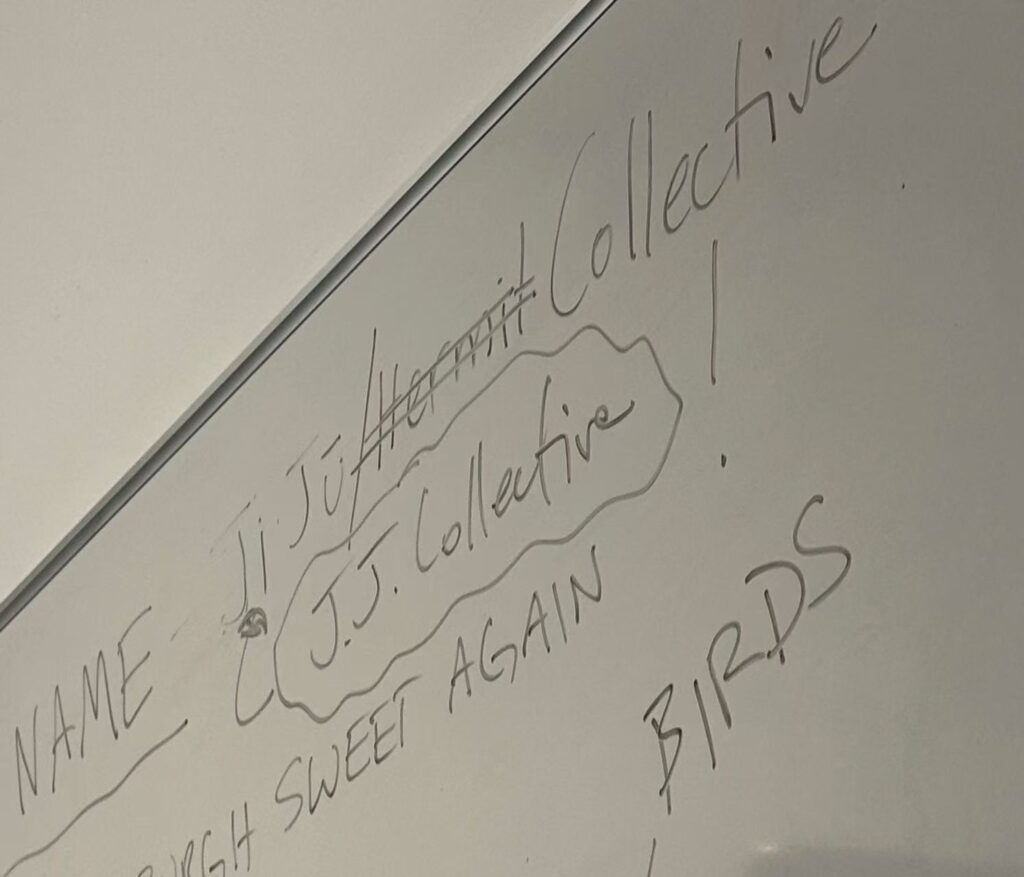 Collective name discussion blackboard notes