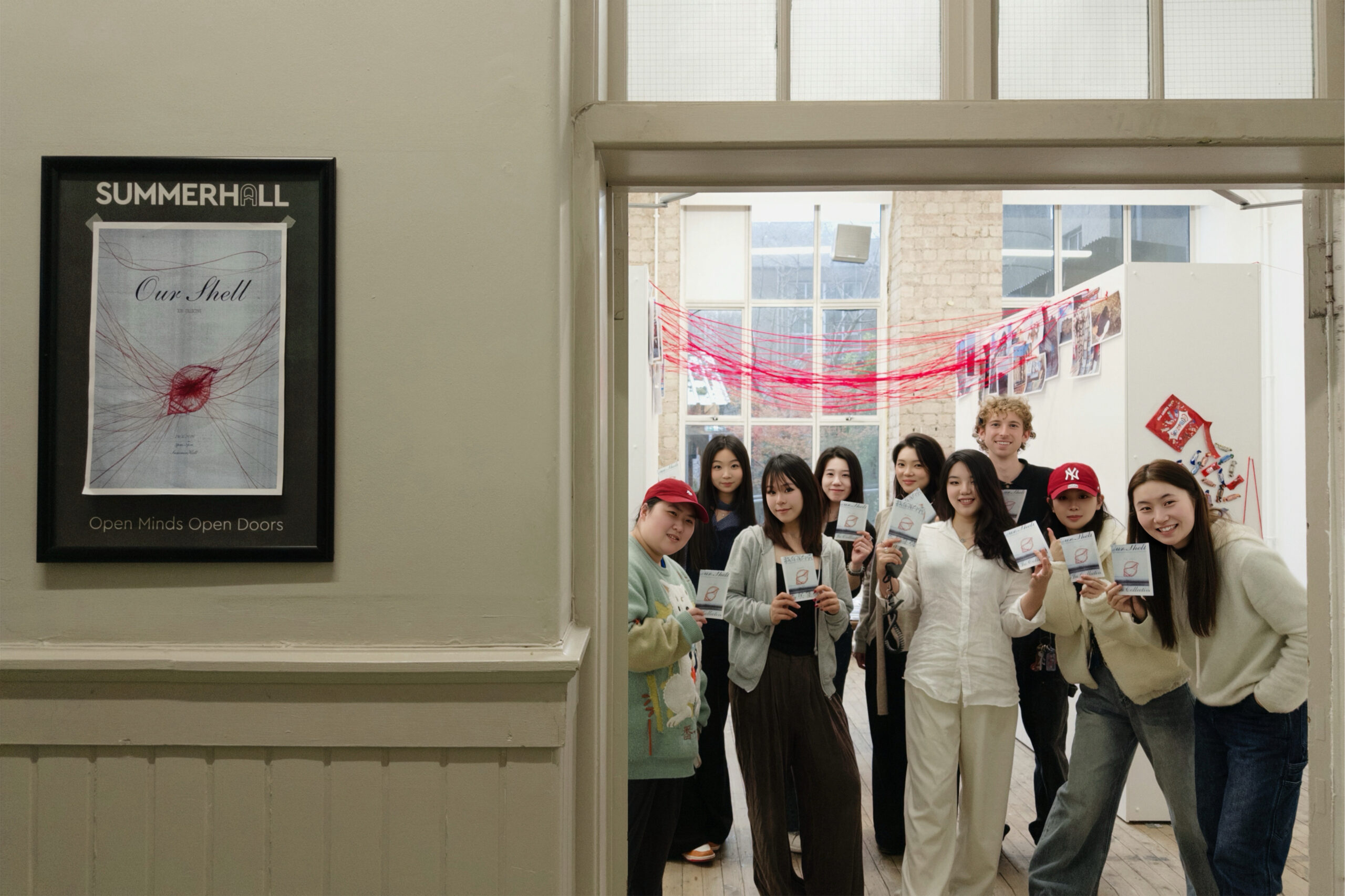 Group photo of members of JILJU Collective (curators of Our shell).