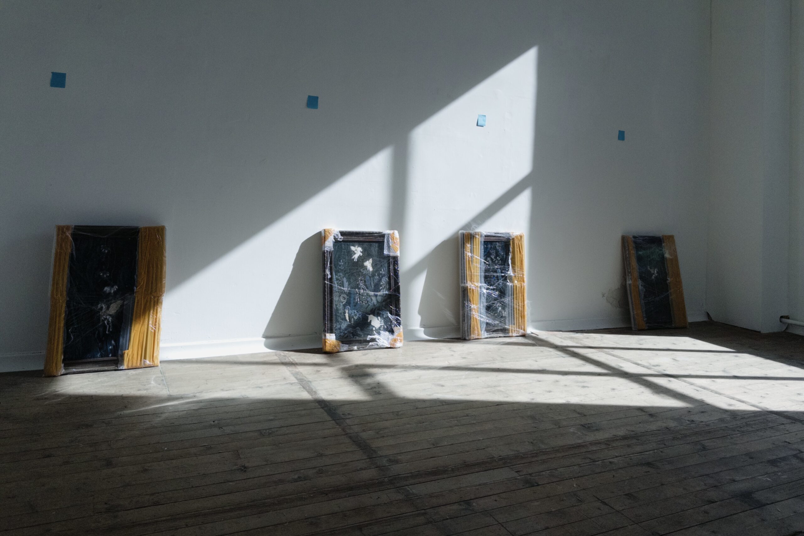 Light and shadow when JIJU collective installs works