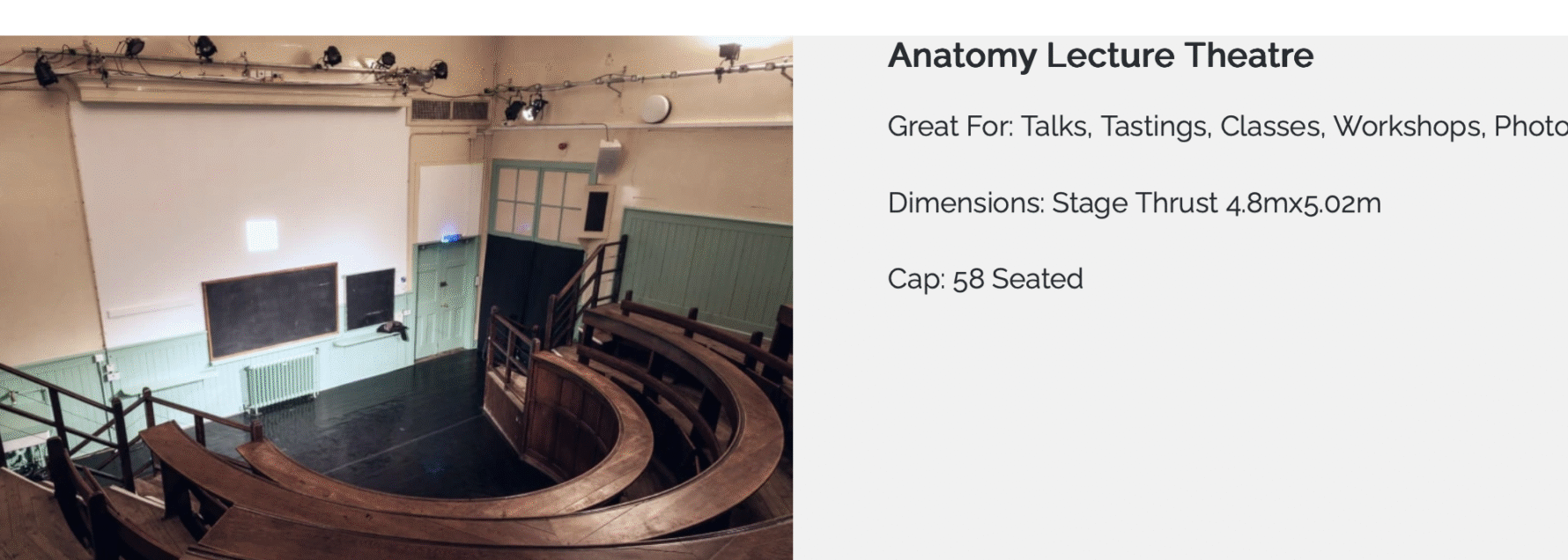 Anatomy Lecture Theatre