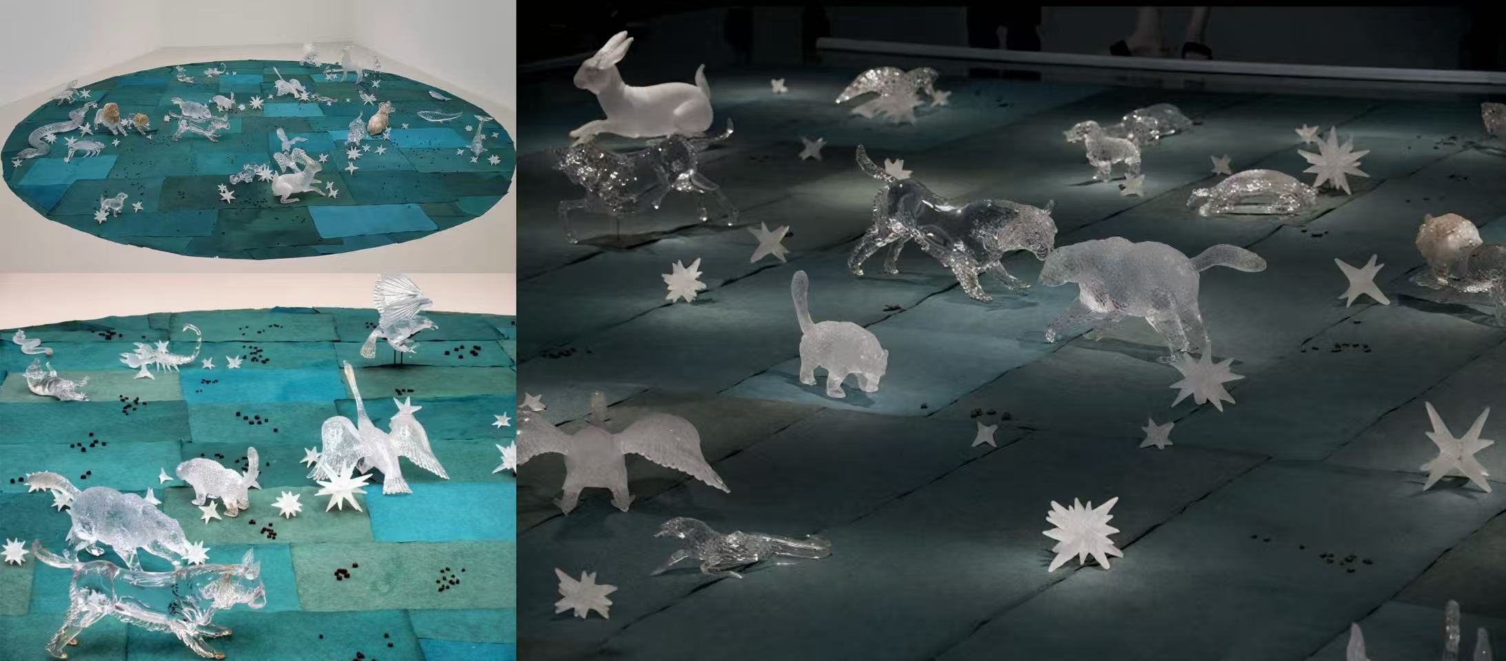 Kiki SmithConstellation (1996)
Glass and Nepalese paper
Dimensions variable