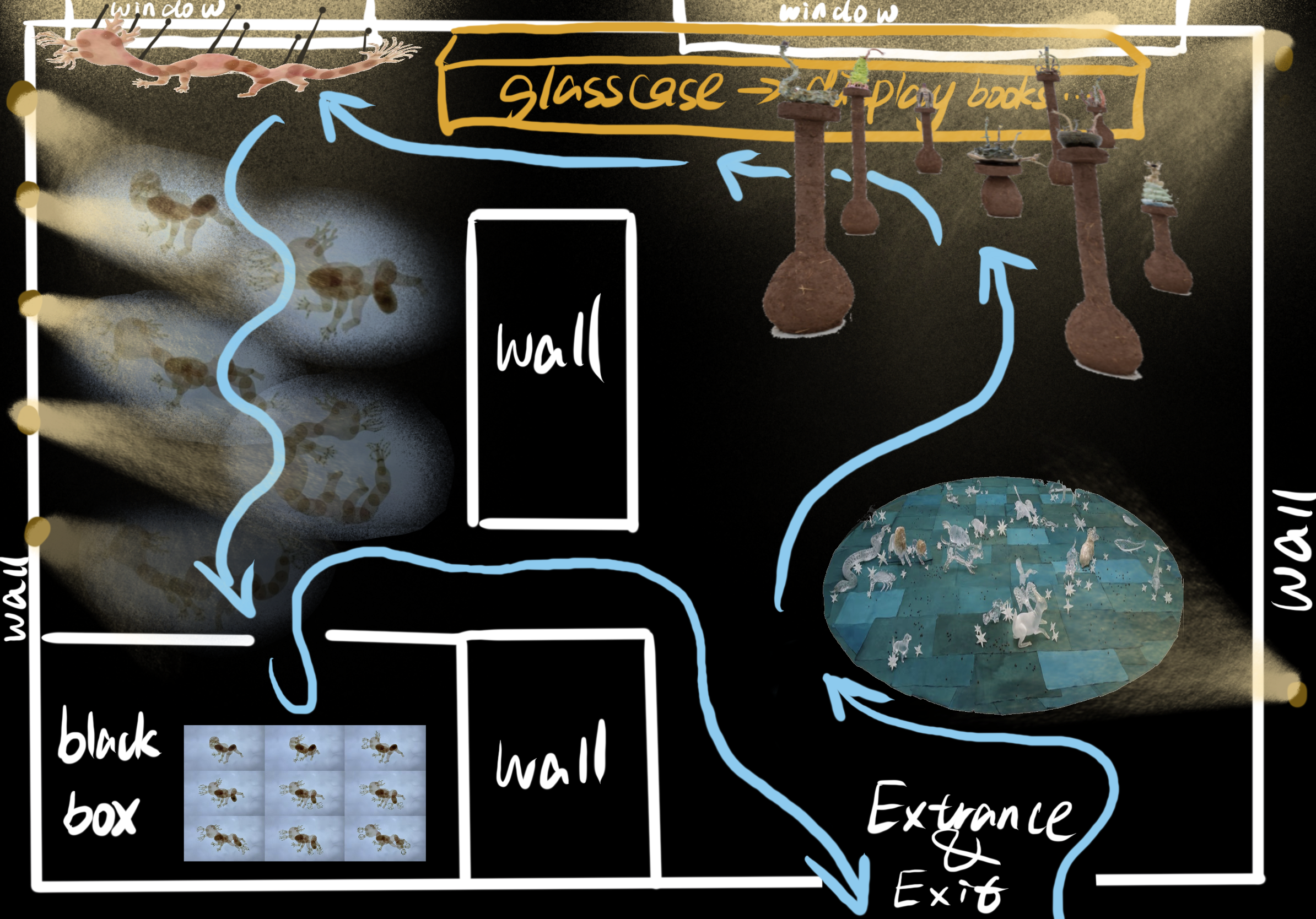 sketch map