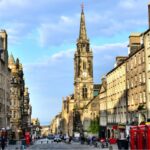 Royal Mile during Fringe Festival