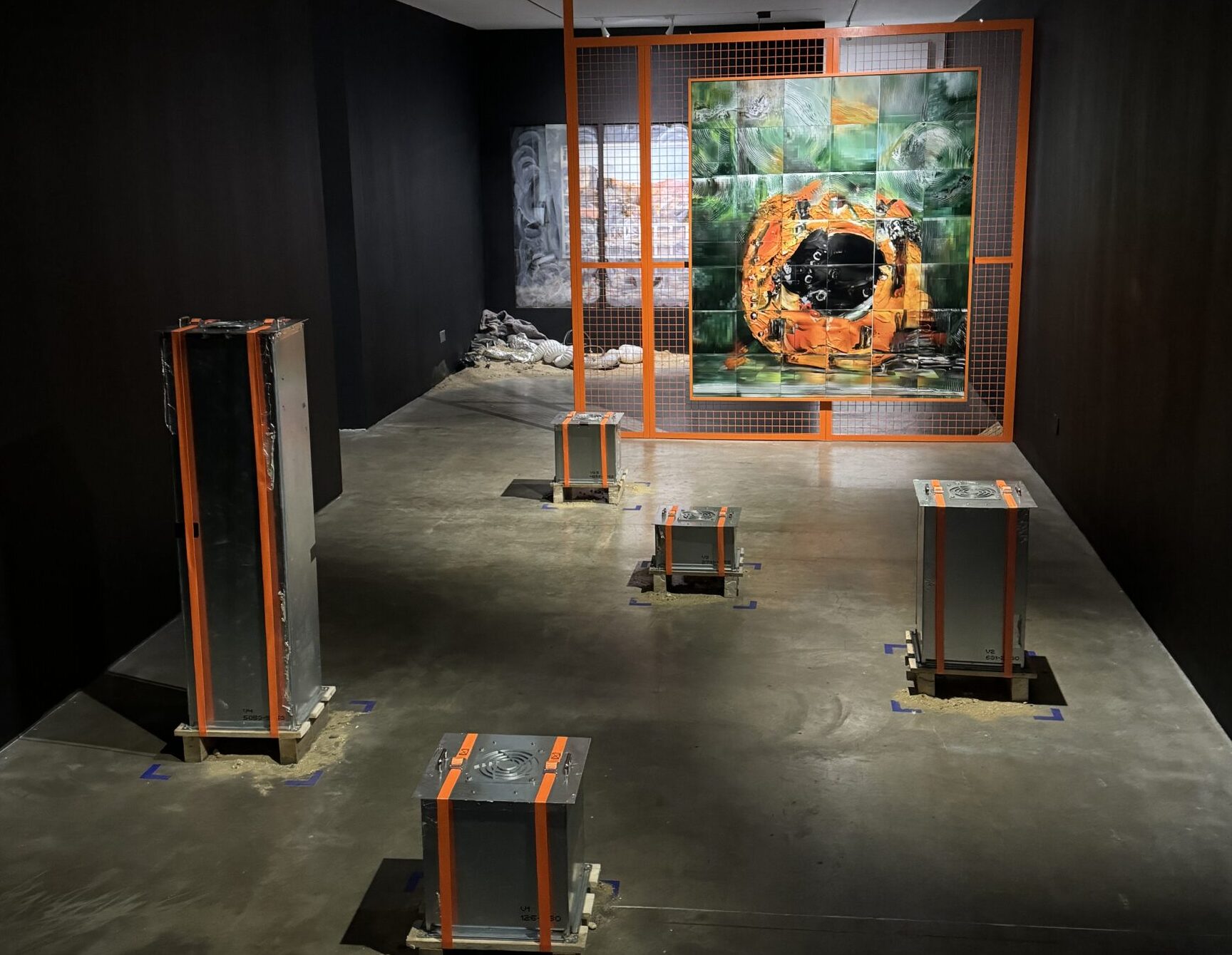 Image by author. Photo of "Felicity Hammond — V4: Repository" Exhibition at Stills Gallery.