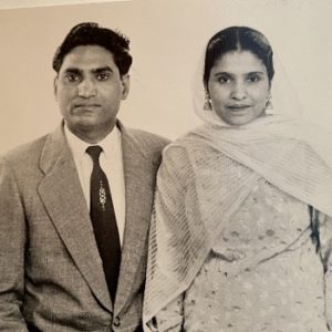 Raj's parents