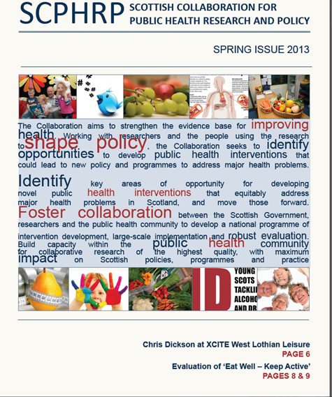 SCPHRP Magazine – Spring Edition 2013