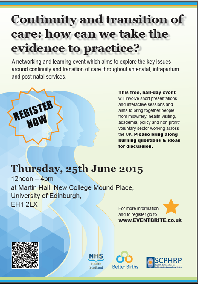 Continuity and Transition of Care: How Can we take the Evidence to Practice?