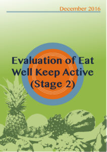 Eat well front cover