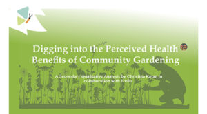 Health Benefits of Community Gardening cover2