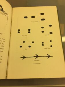 Animal tracks from c19th nature book