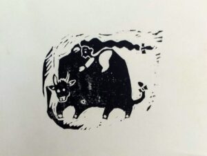 The Black Bull of Norroway illustration