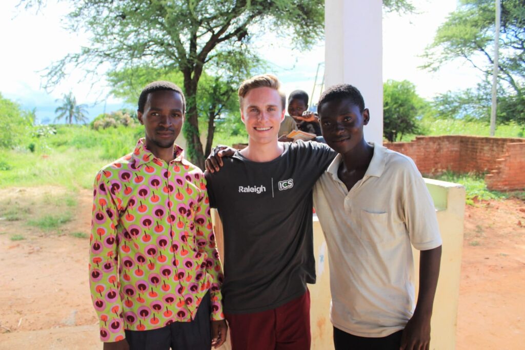 Will Harries in Tanzania