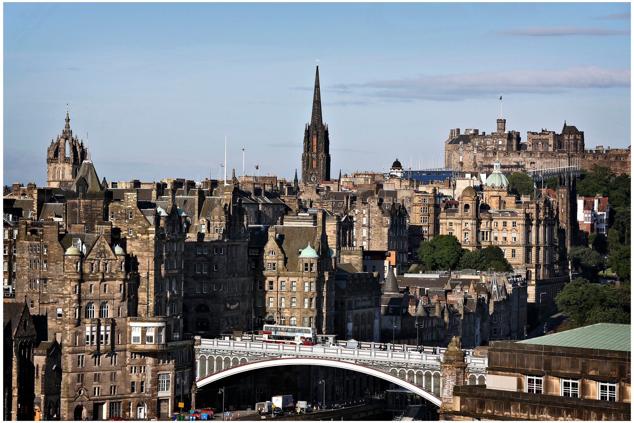 A view across Edinburgh.