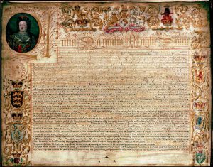 Scottish Exemplification (official copy) of the Treaty of Union of 1707