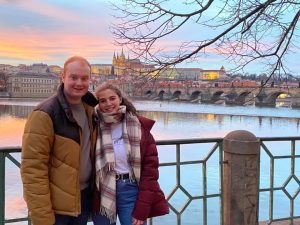 SHCA Blog Scarlett and Jack in Prague on the History Society trip