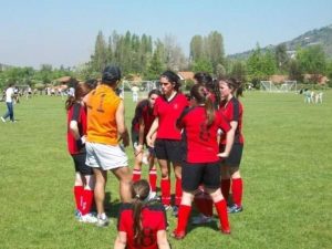 Girlls football team