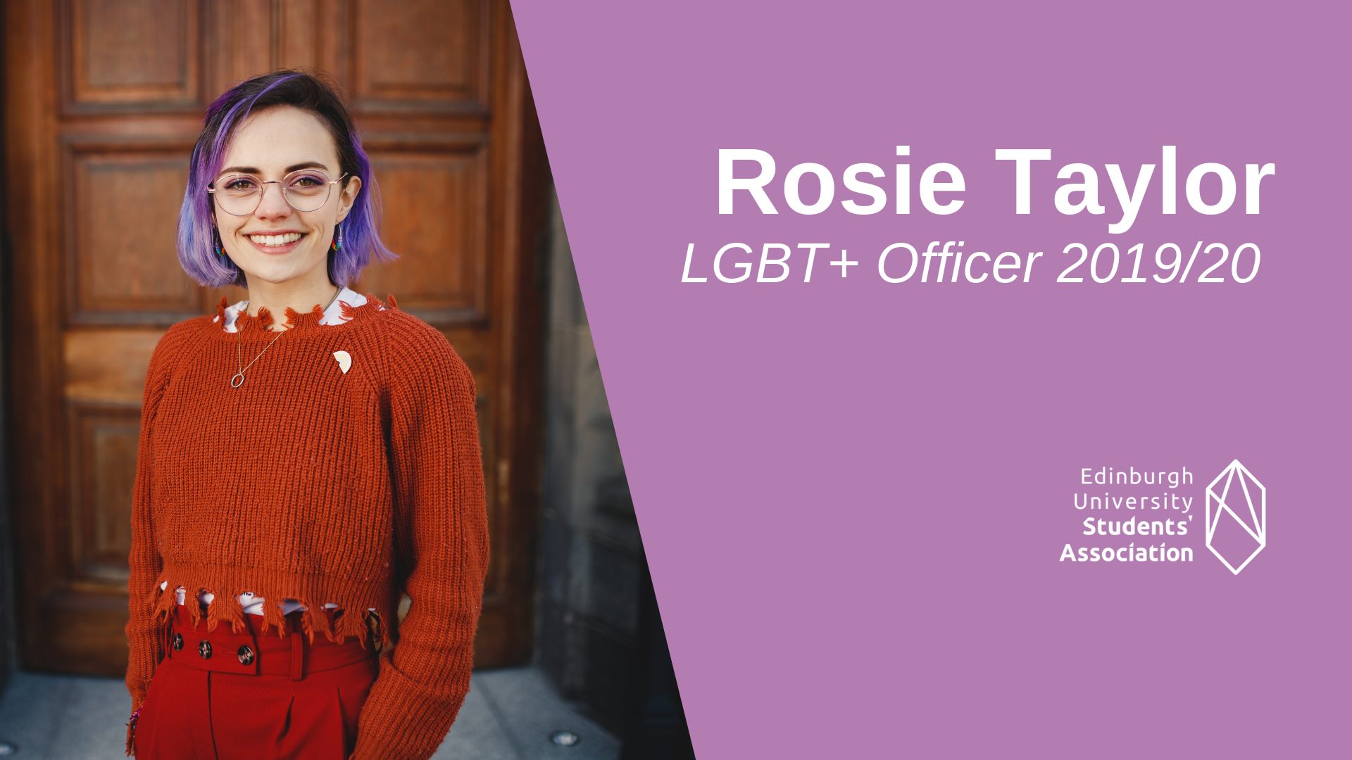 Photo of Rosie Taylor, LGBT+ Officer 2019/20
